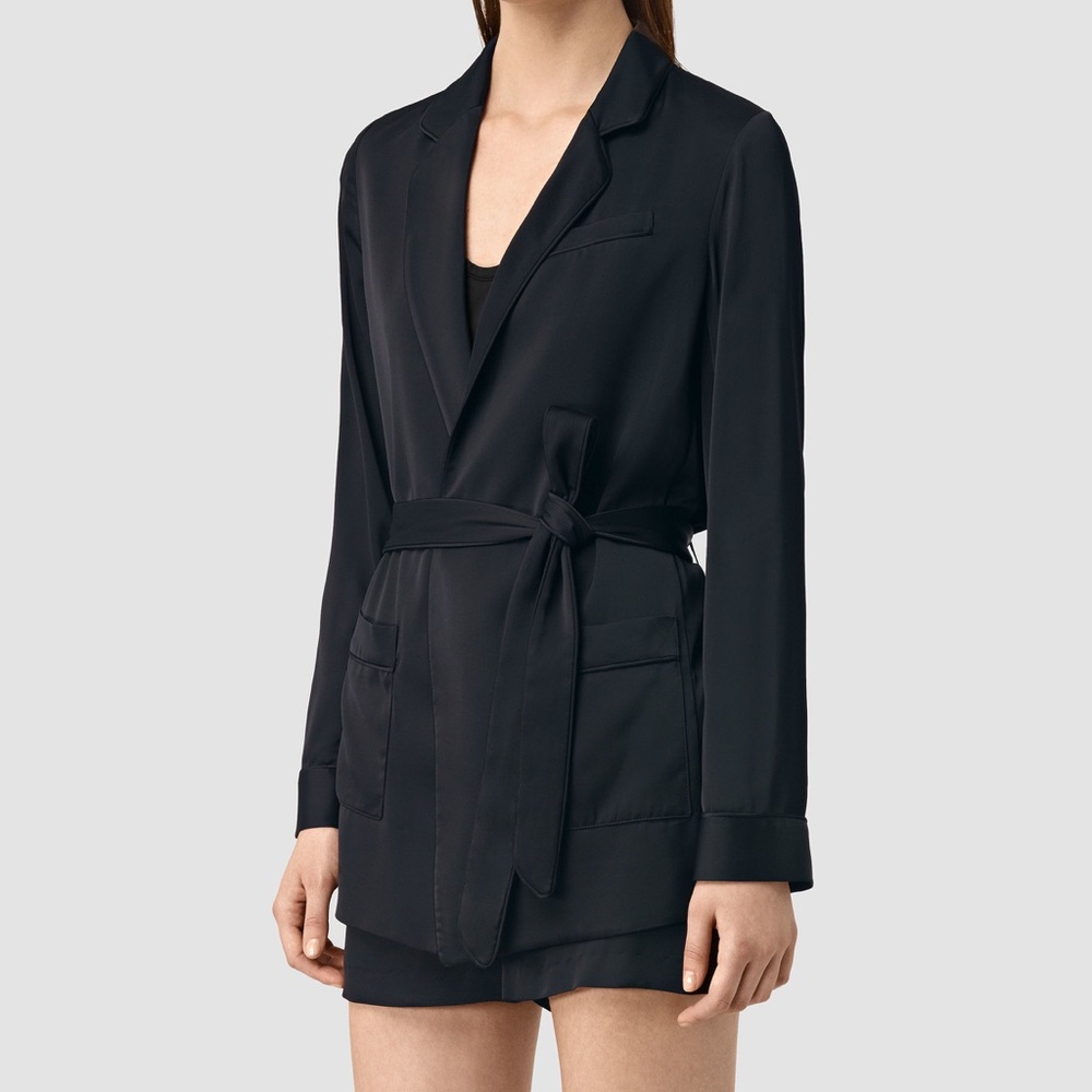 Reduced! Allsaints Ivana Blazer dark blue sz US 10